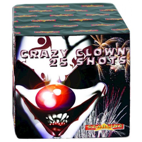 Feu d'artifice automatique Crazy Clown d'une durée de 37 secondes