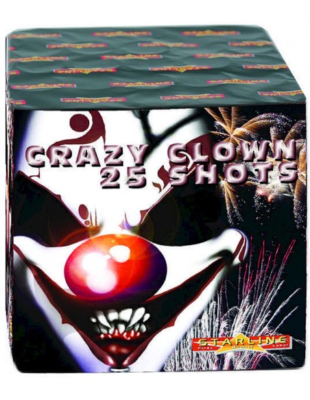 Feu d'artifice automatique Crazy Clown d'une durée de 37 secondes