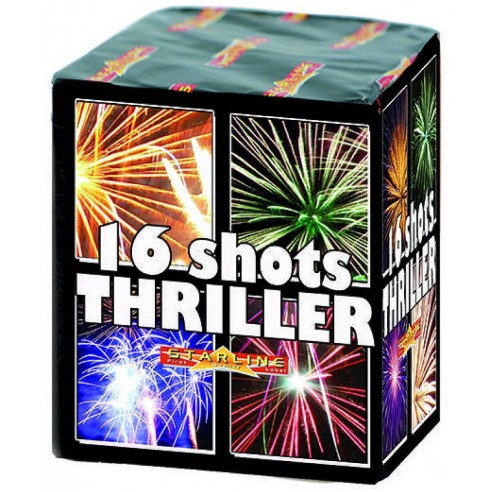 Feu d'artifice automatique Thriller d'une durée de 25 secondes