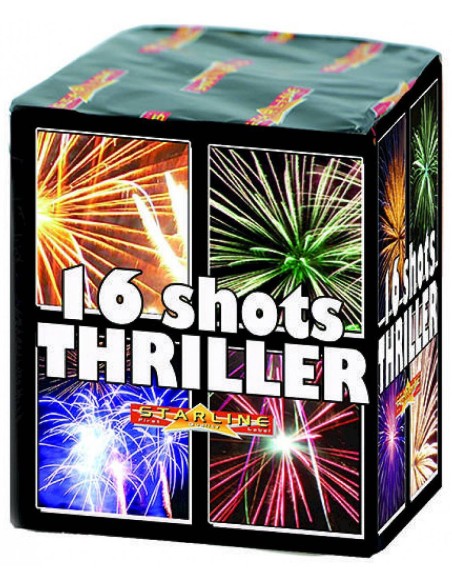 Feu d'artifice automatique Thriller d'une durée de 25 secondes