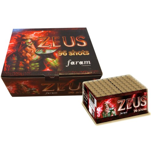 Feu d'artifice automatique Zeus d'une durée de 75 secondes