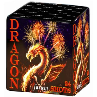 Feu d'artifice automatique Dragon d'une durée de 28 secondes