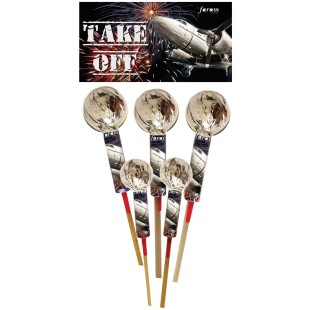 Lot de 5 fusées Take Off qui monte de 20 à 80m de hauteur