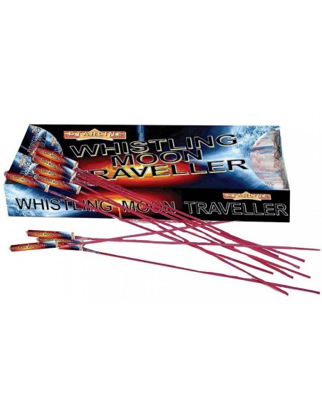 Lot de 12 fusées Moon Traveller qui monte de 10 à 20m de hauteur