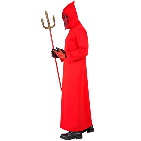 Déguisement de démon rouge avec masque costume pour Halloween