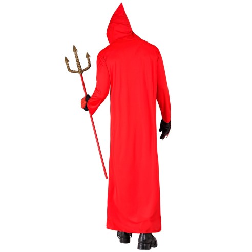 Déguisement de démon rouge avec masque costume pour Halloween