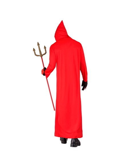 Déguisement de démon rouge avec masque costume pour Halloween