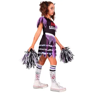 Déguisement majorette zombie en lambeaux costume Halloween enfant 2