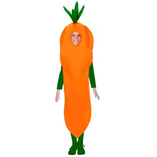 Déguisement combinaison de carotte pour enfant costume thème nature