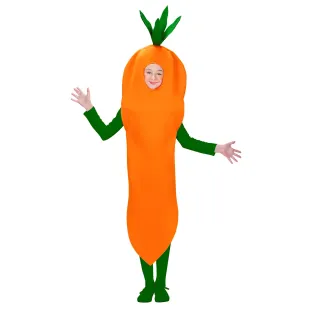 Déguisement combinaison de carotte pour enfant costume thème nature 2