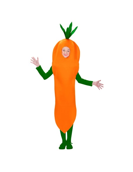 Déguisement combinaison de carotte pour enfant costume thème nature