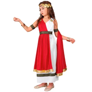 Déguisement impératrice romaine pour enfant costume thème antiquité 2