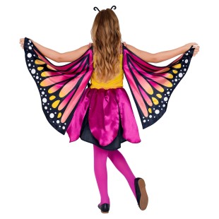 Déguisement de papillon pour enfant avec grandes ailes couleurs 2
