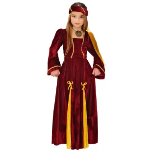 Déguisement de princesse médiévale pour fille costume moyen-âge