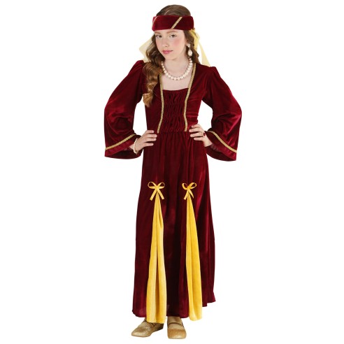 Déguisement de princesse médiévale pour fille costume moyen-âge