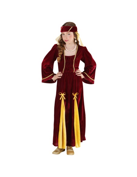 Déguisement de princesse médiévale pour fille costume moyen-âge