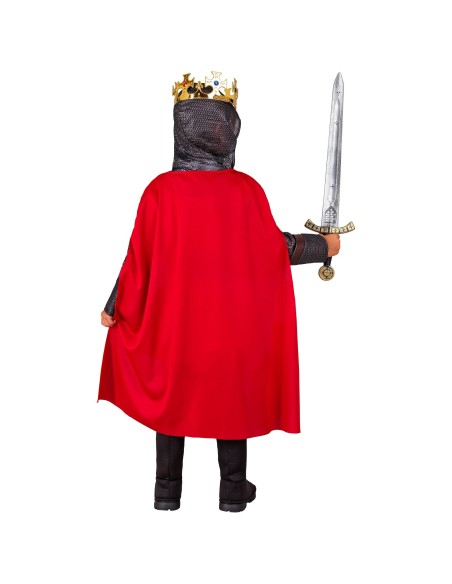 Déguisement de chevalier templier pour garçon costume moyen-âge