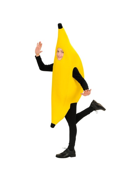 Déguisement combinaison de banane pour enfant costume thème fruit