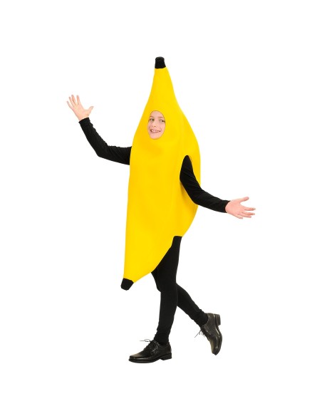 Déguisement combinaison de banane pour enfant costume thème fruit