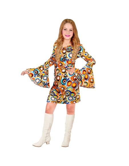 Déguisement seventies enfant groovy disco hippie chez Festimania