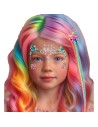 Strass visage maquillage licorne