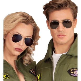 Lunettes fumées femme et homme pour déguisement policier