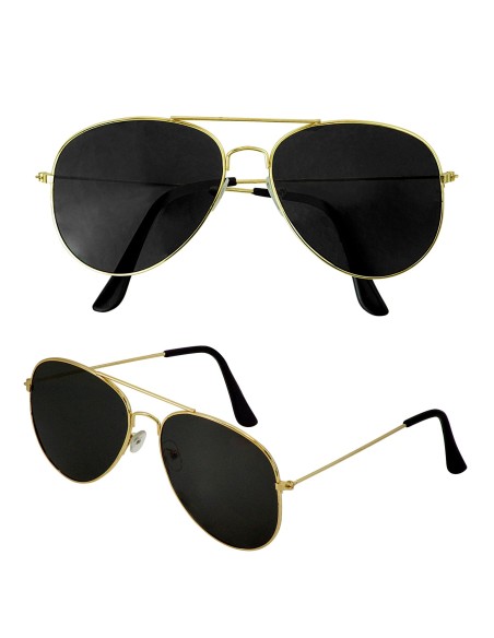 Lunettes fumées femme et homme pour déguisement policier