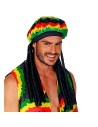 Bonnet rasta avec dreadlocks