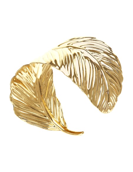 Bracelet style antiquité romain grec égyptien avec feuille d'or