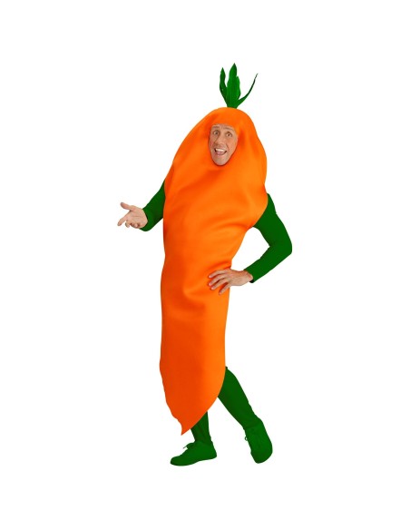Déguisement de carotte pour homme et femme costume thème nature