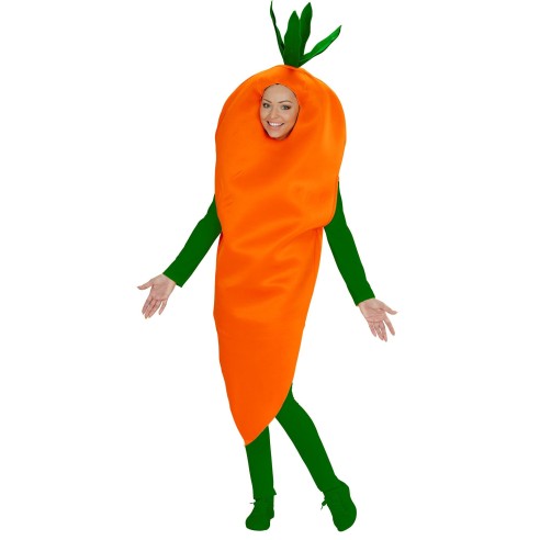 Déguisement de carotte pour homme et femme costume thème nature