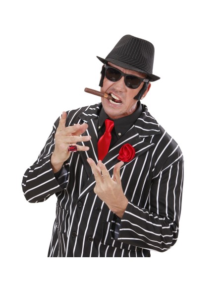 Bague avec gros diamant couleur pour déguisement de fête