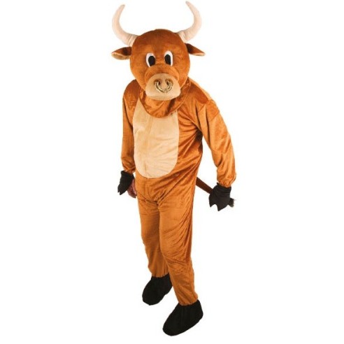 Location costume peluche taureau