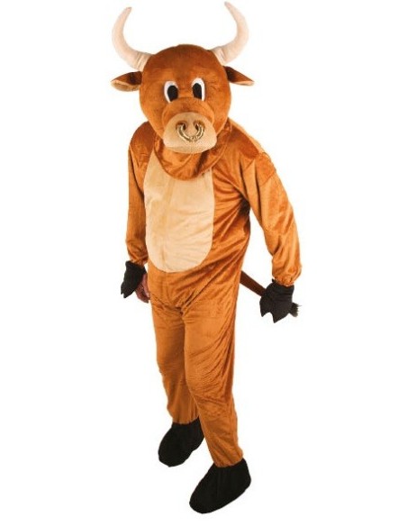 Location costume peluche taureau