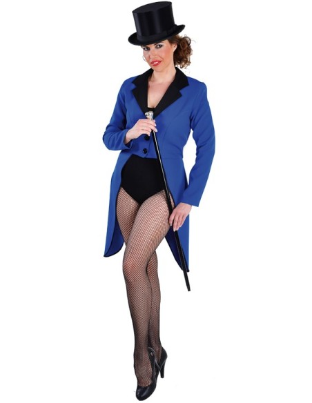 Location queue de pie bleue femme