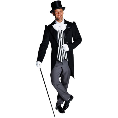 Location costume 1900 noir homme