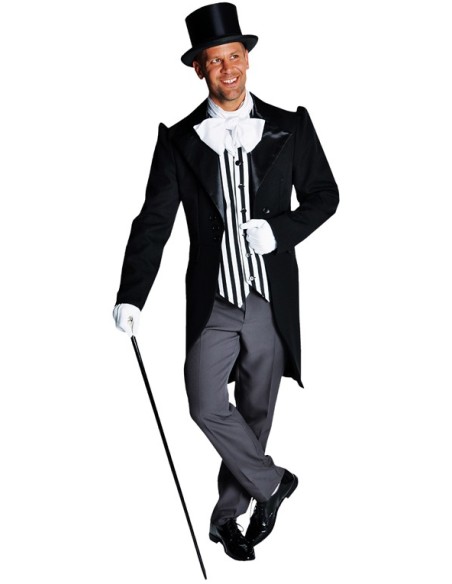 Location costume 1900 noir homme