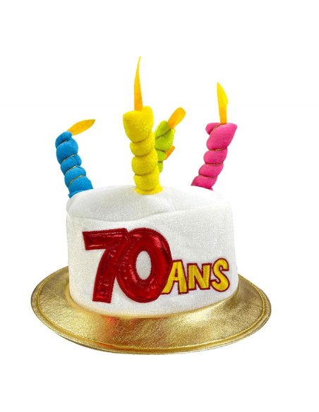 Chapeau anniversaire 70 ans