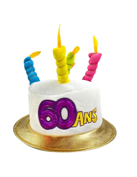 Chapeau anniversaire 60 ans