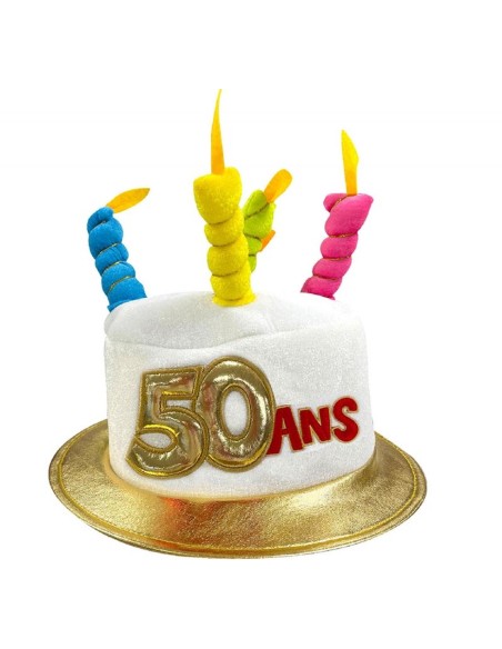 Chapeau anniversaire 50 ans