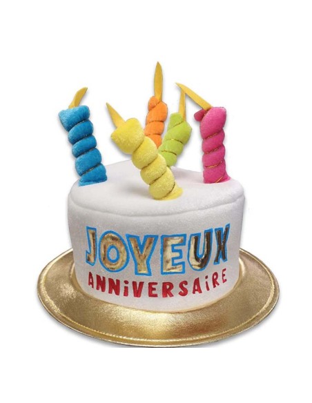 Chapeau joyeux anniversaire