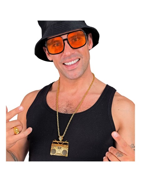 Collier or radio ghetto blaster bling bling