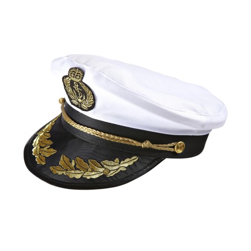Casquette capitaine de navire luxe