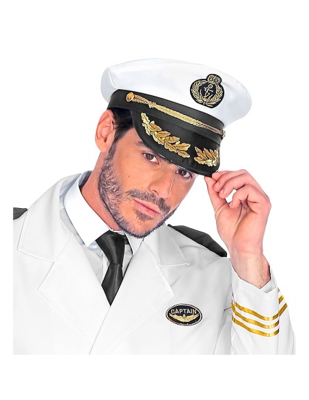 Casquette capitaine de navire homme