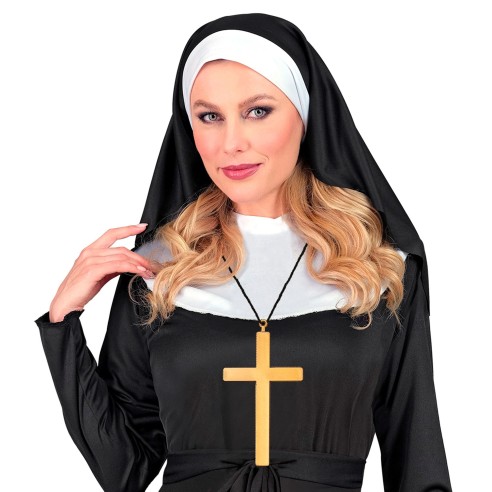 Collier croix de moine pour compléter un costume de religieux