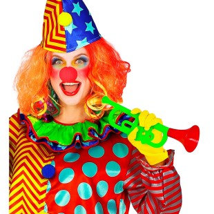 Trompette de clown plastique 2