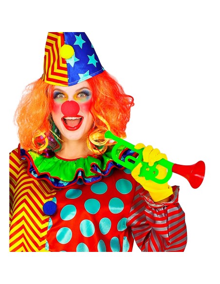 Trompette de clown femme