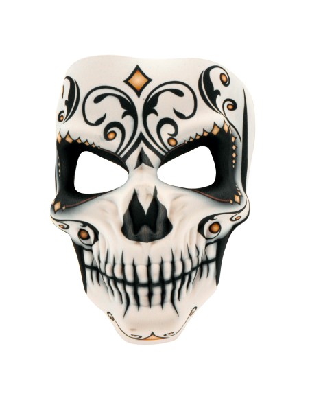 Masque squelette jour des morts adulte