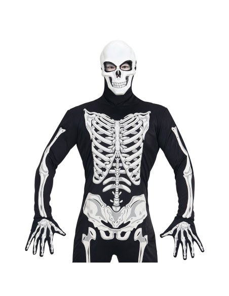 Masque crâne de squelette pour personnaliser votre costume Halloween