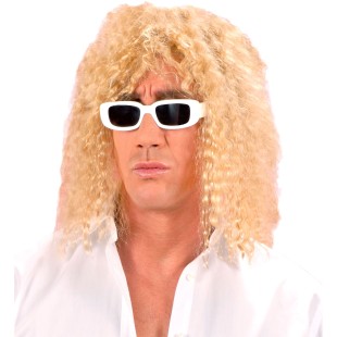 Perruque blonde frisée Michel Polnareff